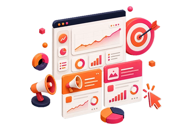 Administración de campañas en Meta Ads y Google Ads